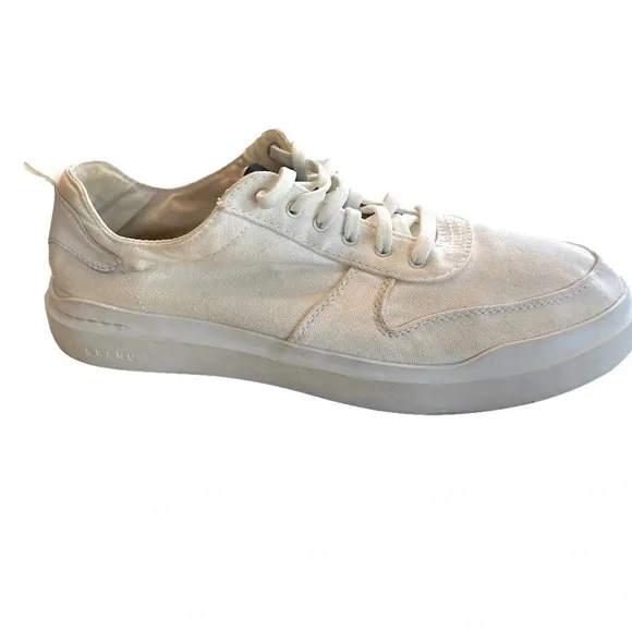 Cole Haan GrandPro Rally Canvas Court Sneakers Size W US 9B (96) Optic White