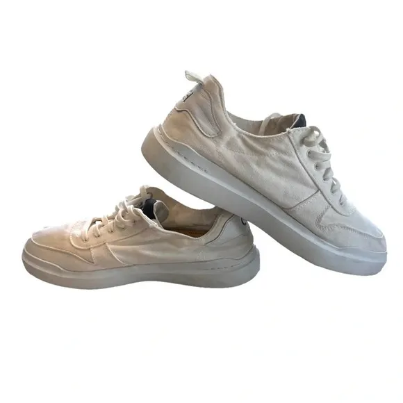 Cole Haan GrandPro Rally Canvas Court Sneakers Size W US 9B (96) Optic White