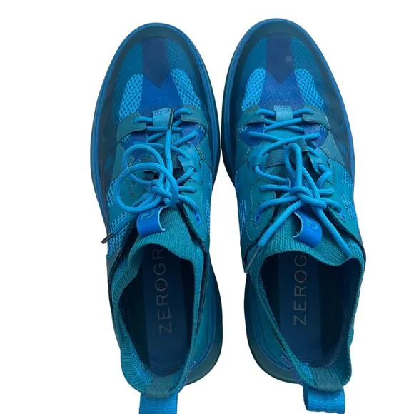 Cole Haan  Men's 5.Zerogrand  Blue Work Sneaker Shoes Size  11