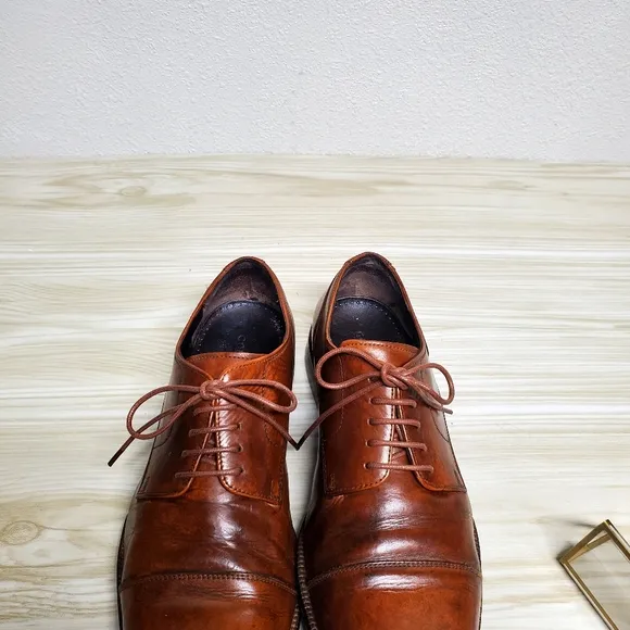 Cole Haan Men's Brown Leather Dress Shoes Size 9