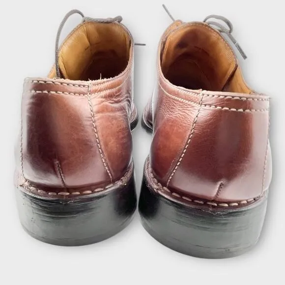 COLE HAAN men’s brown leather tie Oxford shoes size 13