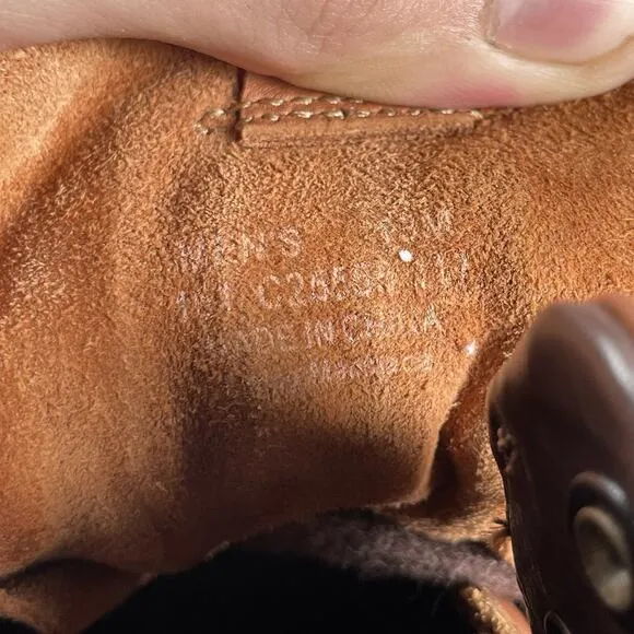 Cole Haan Men's Size 13 M Brown Leather Waterproof Ankle Chukka Boots Casual EUC