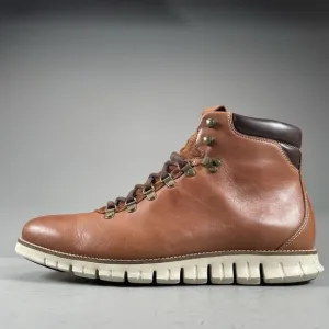 Cole Haan Men's Size 13 M Brown Leather Waterproof Ankle Chukka Boots Casual EUC