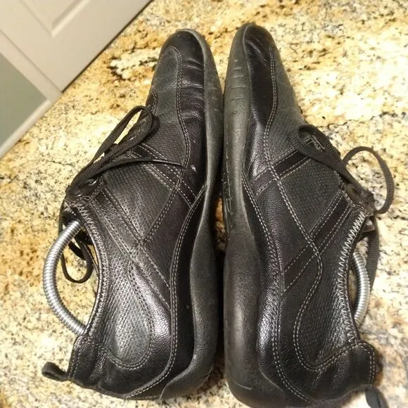 Cole Haan Men’s Terrel Ox II Casual Sneakers Black Leather Air Sole Size 10 M