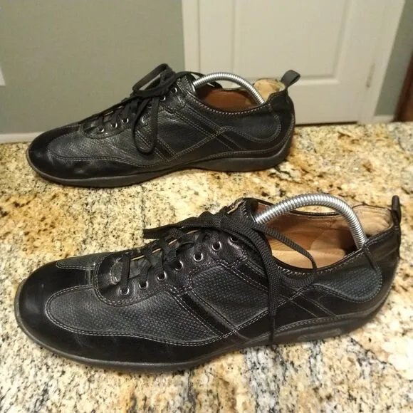 Cole Haan Men’s Terrel Ox II Casual Sneakers Black Leather Air Sole Size 10 M