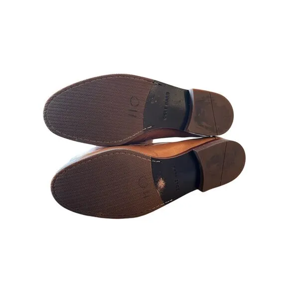 Cole Haan Penny Loafer Men's Size 11 Tan Leather Casual Shoes Work Classic