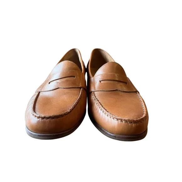 Cole Haan Penny Loafer Men's Size 11 Tan Leather Casual Shoes Work Classic
