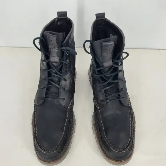 Cole Haan Shoe Men 13 M Zerogrand Waterproof Tall Boots Black