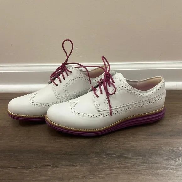 Cole Haan Women’s Zerogrand OG Wingtip Oxford Golf Shoes- Size 9