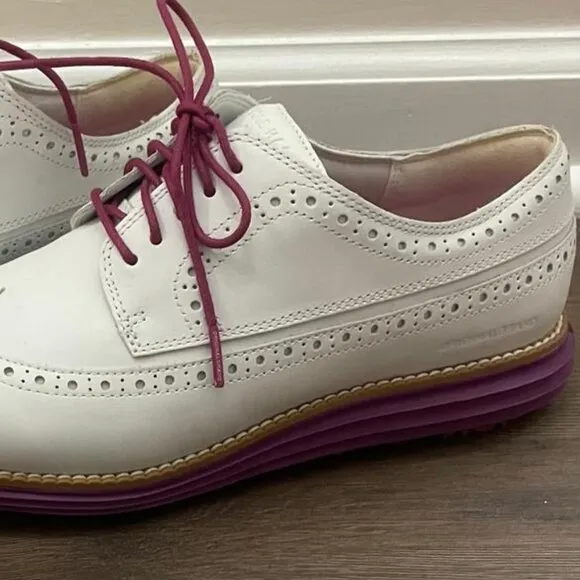Cole Haan Women’s Zerogrand OG Wingtip Oxford Golf Shoes- Size 9