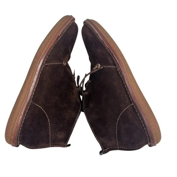 Cole Haan x Todd Snyder Lewis Chukka Boots Mens 7.5 M Brown Suede Ankle Lace Up