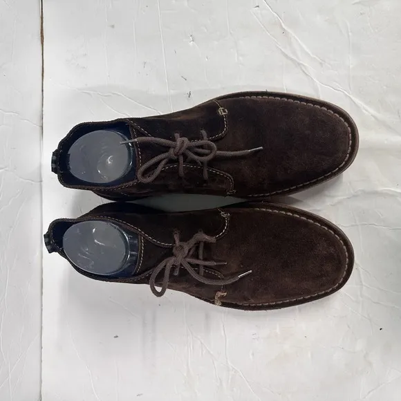 Cole Haan x Todd Snyder Lewis Chukka Boots Mens 7.5 M Brown Suede Ankle Lace Up
