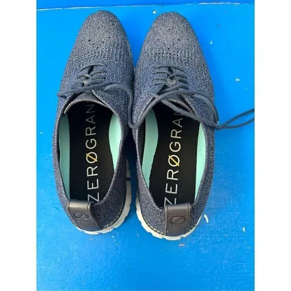 Cole Haan Mens Sz 10.5 ORIGINALGRAND Lace Up Knit Casual Shoes 212850 C27961