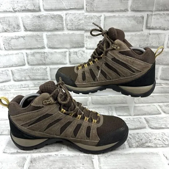 Columbia Redmond V2 Men's Size 8 Brown Waterproof Hiking Boots Shoe