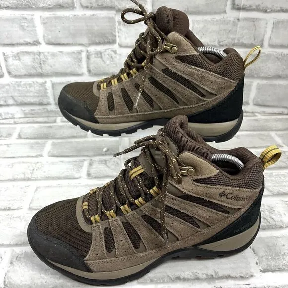 Columbia Redmond V2 Men's Size 8 Brown Waterproof Hiking Boots Shoe