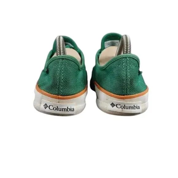 Columbia Shoes Womens 8.5 Sneakers Casual Vulc N Vent Green Mesh Trainer Lace Up