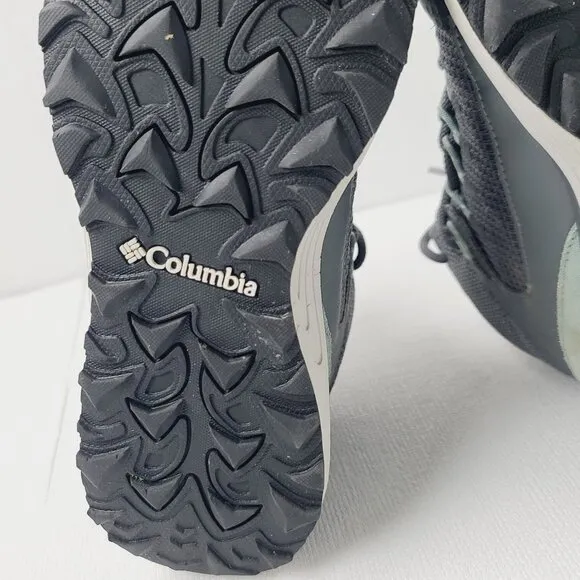 Columbia Women's Grey Trailstorm Mid BL0155-053 Waterproof Trekking Shoes Size 6