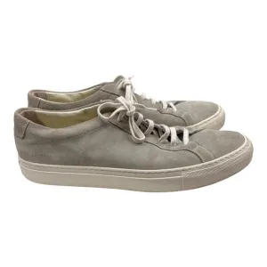 COMMON PROJECTS grey Achilles Suede Sneakers 2251 Men's EU size 44 US Size 11
