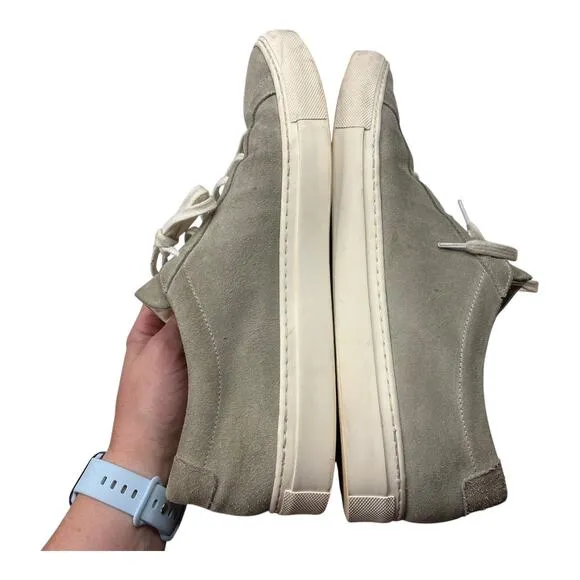 COMMON PROJECTS grey Achilles Suede Sneakers 2251 Men's EU size 44 US Size 11