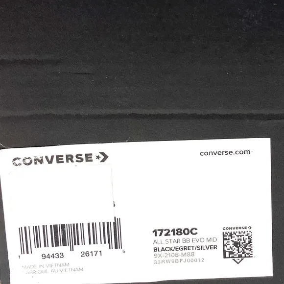 Converse All Star BB EVO Leopard Print Mid Canvas Women's Sneakers Size 172180C