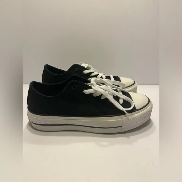 Converse All Star Shoes Chuck Taylor Low Top Unisex Casual Canvas Sneakers Black
