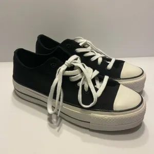 Converse All Star Shoes Chuck Taylor Low Top Unisex Casual Canvas Sneakers Black