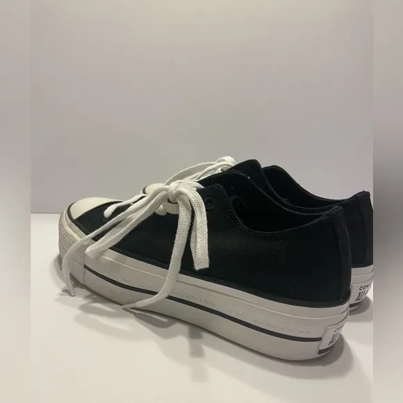 Converse All Star Shoes Chuck Taylor Low Top Unisex Casual Canvas Sneakers Black