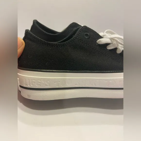 Converse All Star Shoes Chuck Taylor Low Top Unisex Casual Canvas Sneakers Black