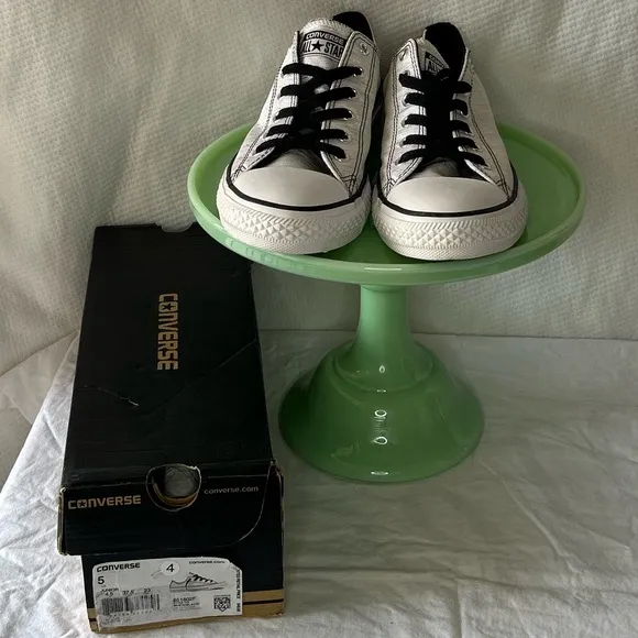 Converse Black and Silver Sneakers