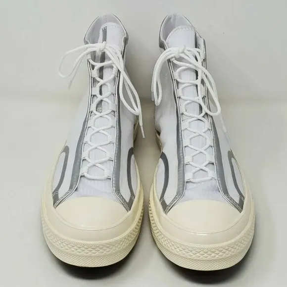 Converse Chuck 70 High Men Sz 12 170767C Metallic Tape Seam Canvas Sneakers New