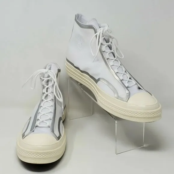 Converse Chuck 70 High Men Sz 12 170767C Metallic Tape Seam Canvas Sneakers New