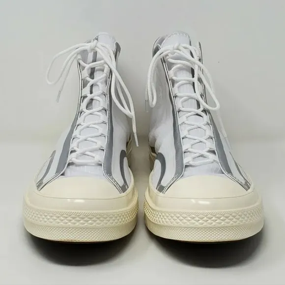 Converse Chuck 70 High Men Sz 12 170767C Metallic Tape Seam Canvas Sneakers New