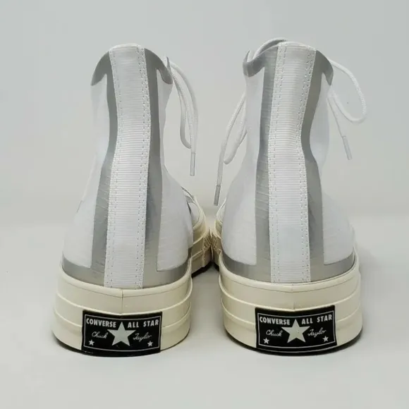 Converse Chuck 70 High Men Sz 12 170767C Metallic Tape Seam Canvas Sneakers New