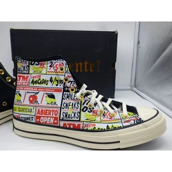 Converse CHUCK 70 MI GENTE Bodega HI-Top Sneakers, Unisex, Men:10; Women:12