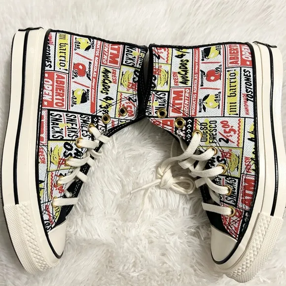 Converse Chuck 70 mi gente’ High Top Skate Sneakers