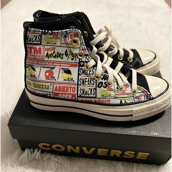 Converse Chuck 70 mi gente’ High Top Skate Sneakers