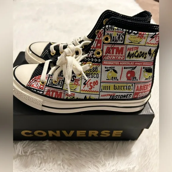 Converse Chuck 70 mi gente’ High Top Skate Sneakers