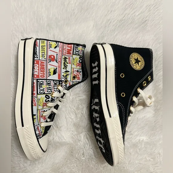 Converse Chuck 70 mi gente’ High Top Skate Sneakers