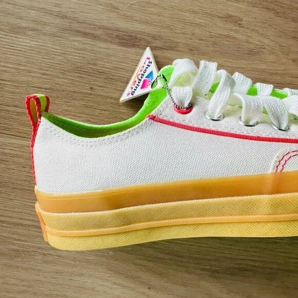 ⭐Converse Chuck 70 Retro Hoops Women's Shoes Sz 7.5 Sneakers Beige Neon  A10929C