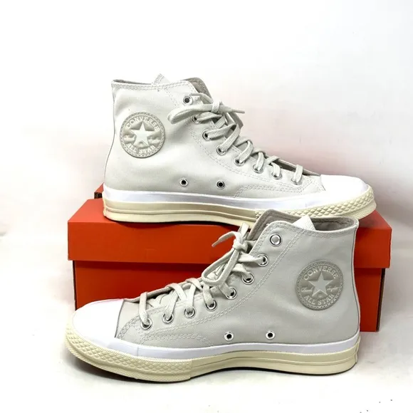 Converse Chuck 70 Shoes Canvas Egret Men’s Size High Top Casual Sneakers A00727C