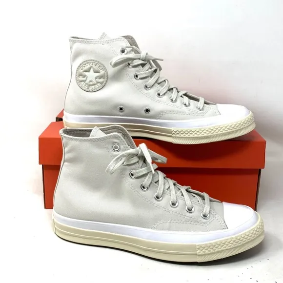 Converse Chuck 70 Shoes Canvas Egret Men’s Size High Top Casual Sneakers A00727C