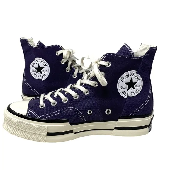 Converse Chuck Taylor 70 Plus High Top Canvas Purple Women’s Sneakers A00866C