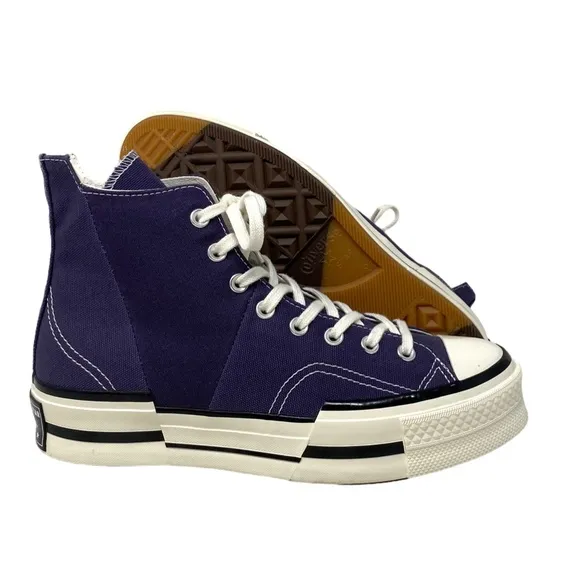 Converse Chuck Taylor 70 Plus High Top Canvas Purple Women’s Sneakers A00866C