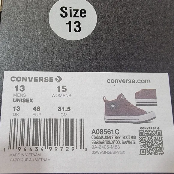 Converse Chuck Taylor All Star Malden Street Water-repellant Brown High Top