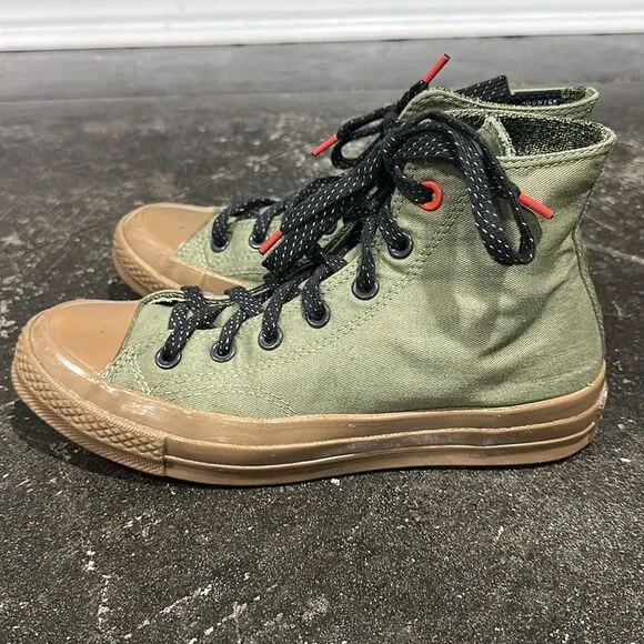 Converse Chuck Taylor All Star Pro Mid Olive Skate Shoes