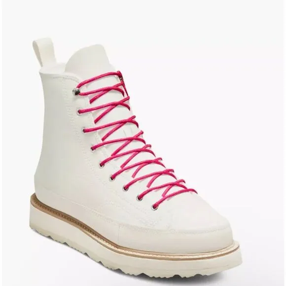 Converse‎ Chuck Taylor Crafted Boot Hi Egret/Ivory/Pink 173212C M/8 W/10