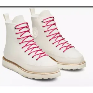 Converse‎ Chuck Taylor Crafted Boot Hi Egret/Ivory/Pink 173212C M/8 W/10