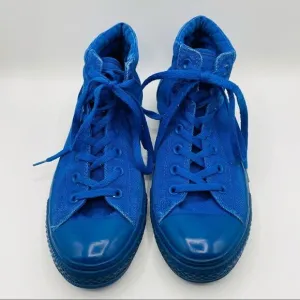 Converse Chuck Taylor All Stars Blue Canvas Hi-Top Sneakers