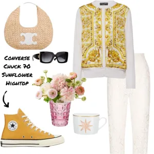 Converse Classic Chuck 70 Hightop Sneakers - Sunflower Yellow