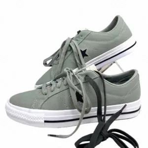 Converse CONS One Star Pro OX Low Top Canvas Gray 172634C Sneakers Size Women's